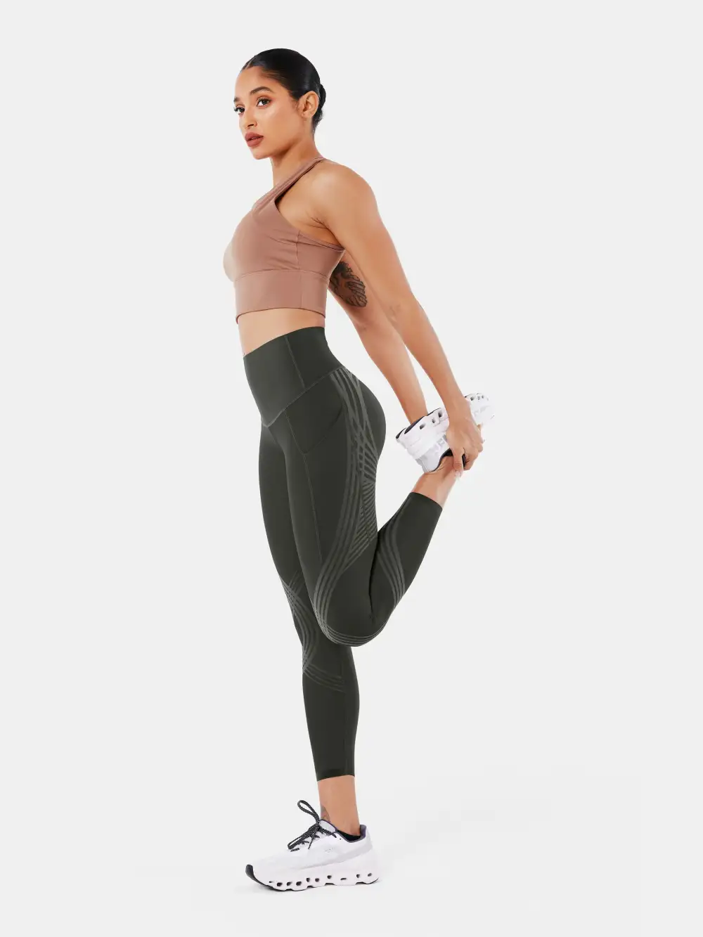 Body Sculpt Side Pocket 7/8 Leggings