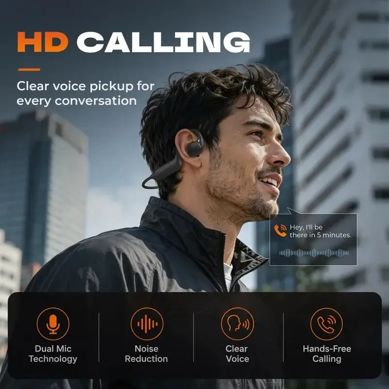 Smart Bluetooth earphones with camera