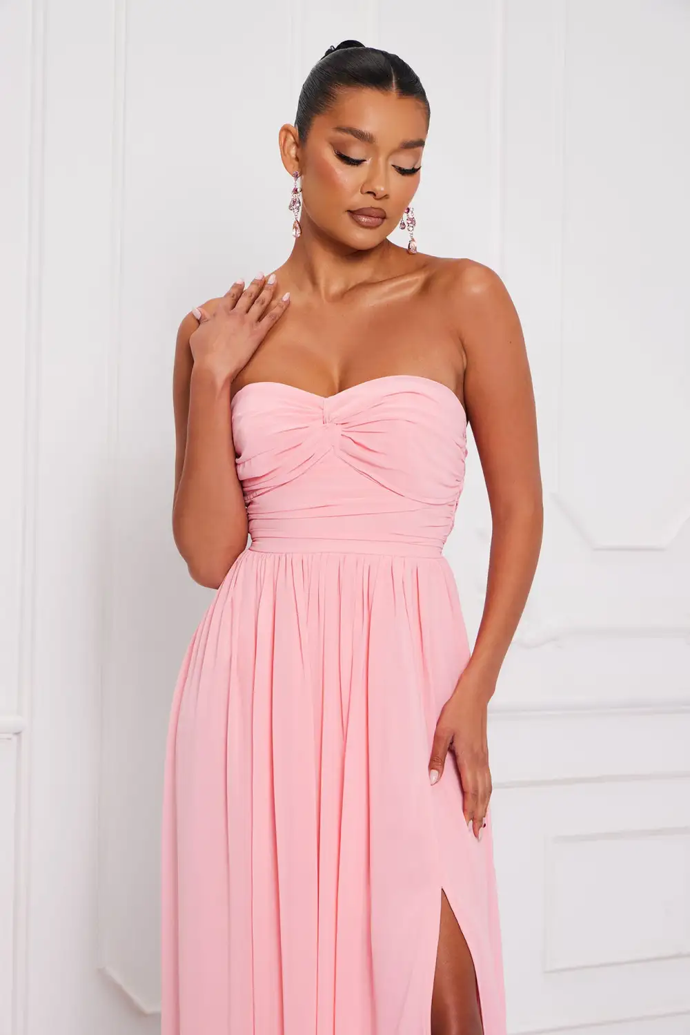 Subtle Beauty Maxi Dress - Pink