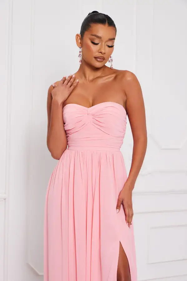 Subtle Beauty Maxi Dress - Pink