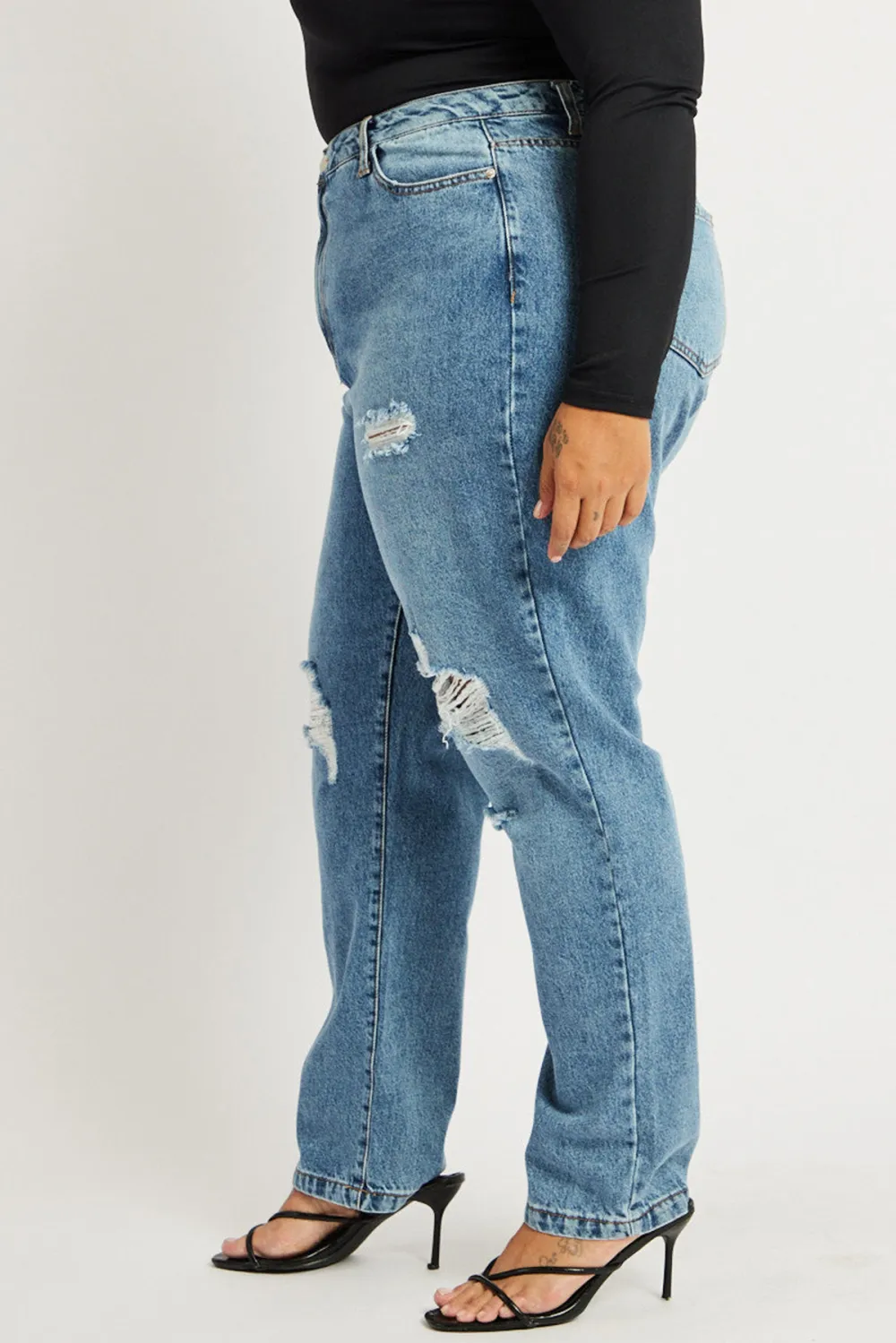High Waist Vintage Jeans