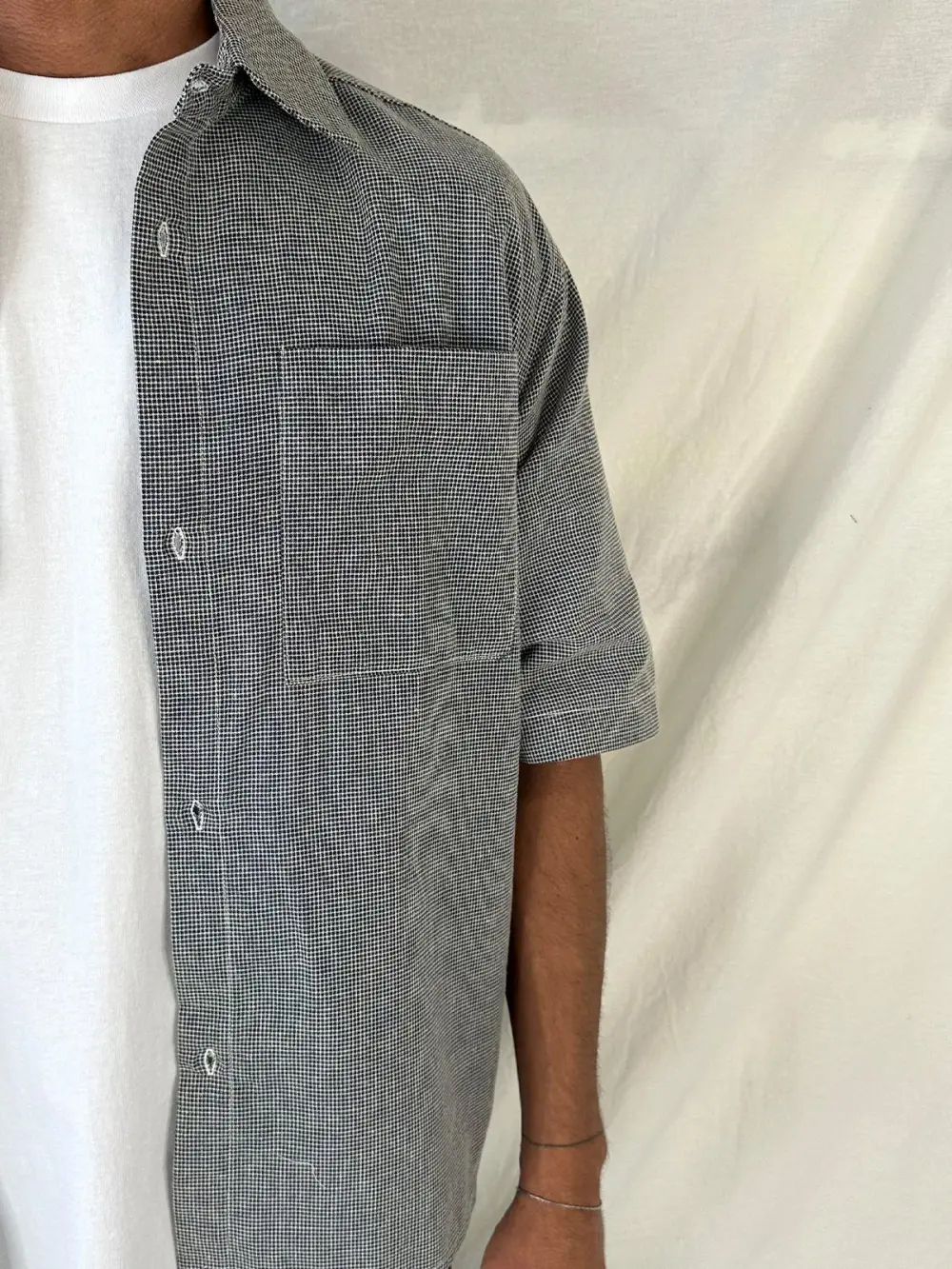 Casual Soft  And Comfortable plaid Blue Shirt