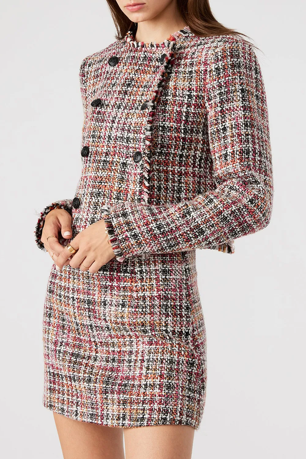 JACKET RED MULTI