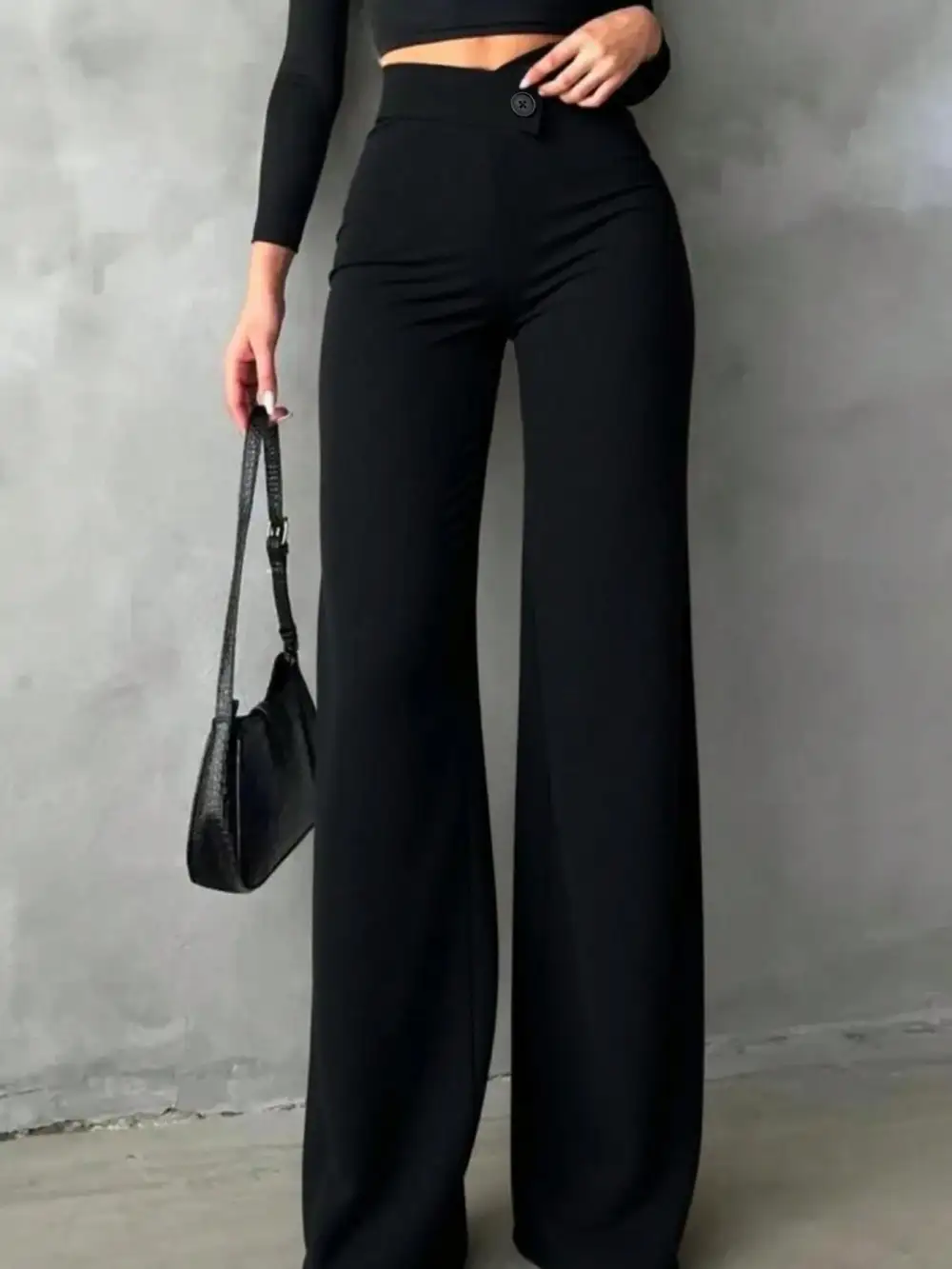 Everyday High Waist Wide Leg Pants