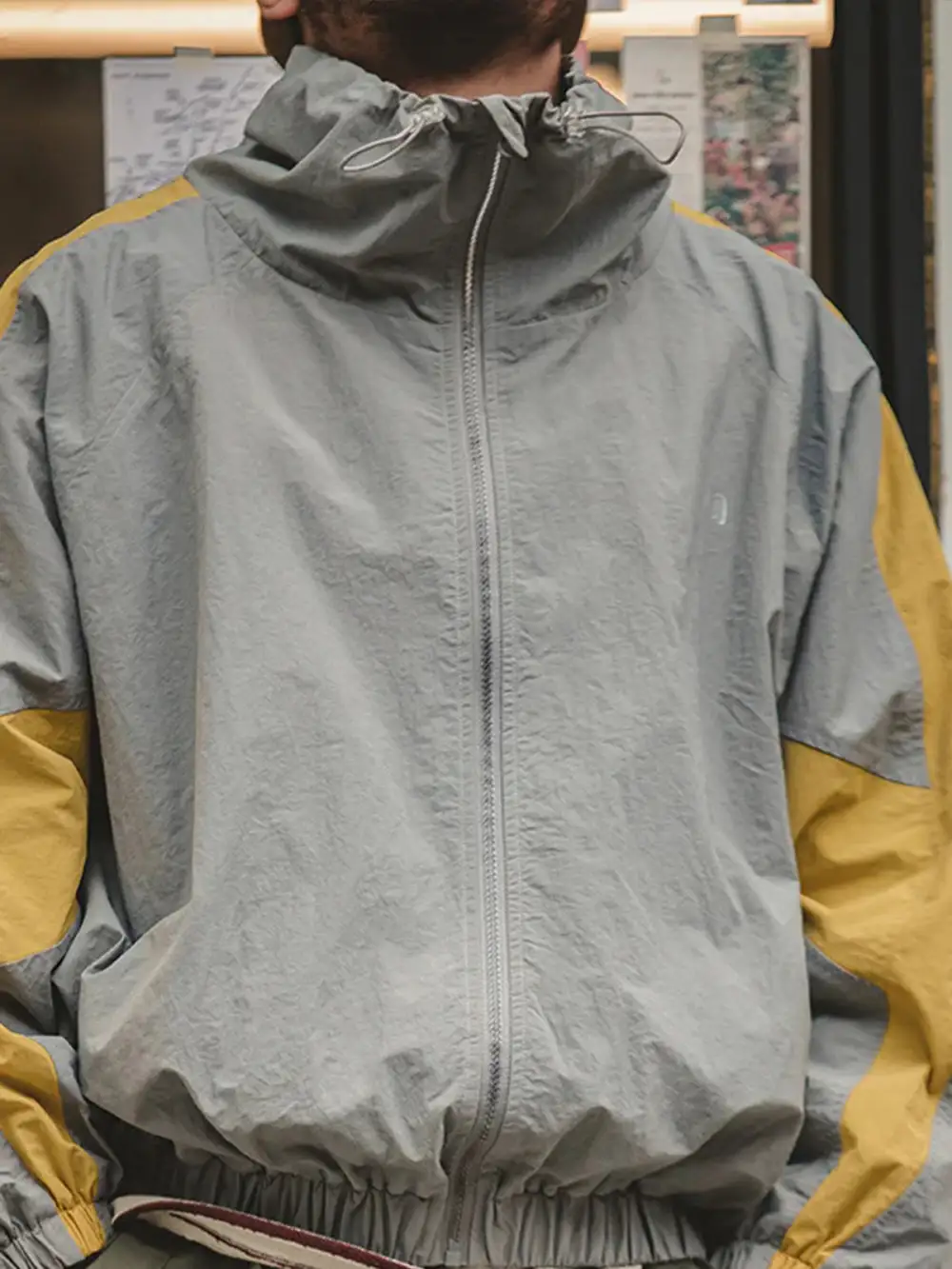 Men'S Double Zip Zip Front Casual Jacket