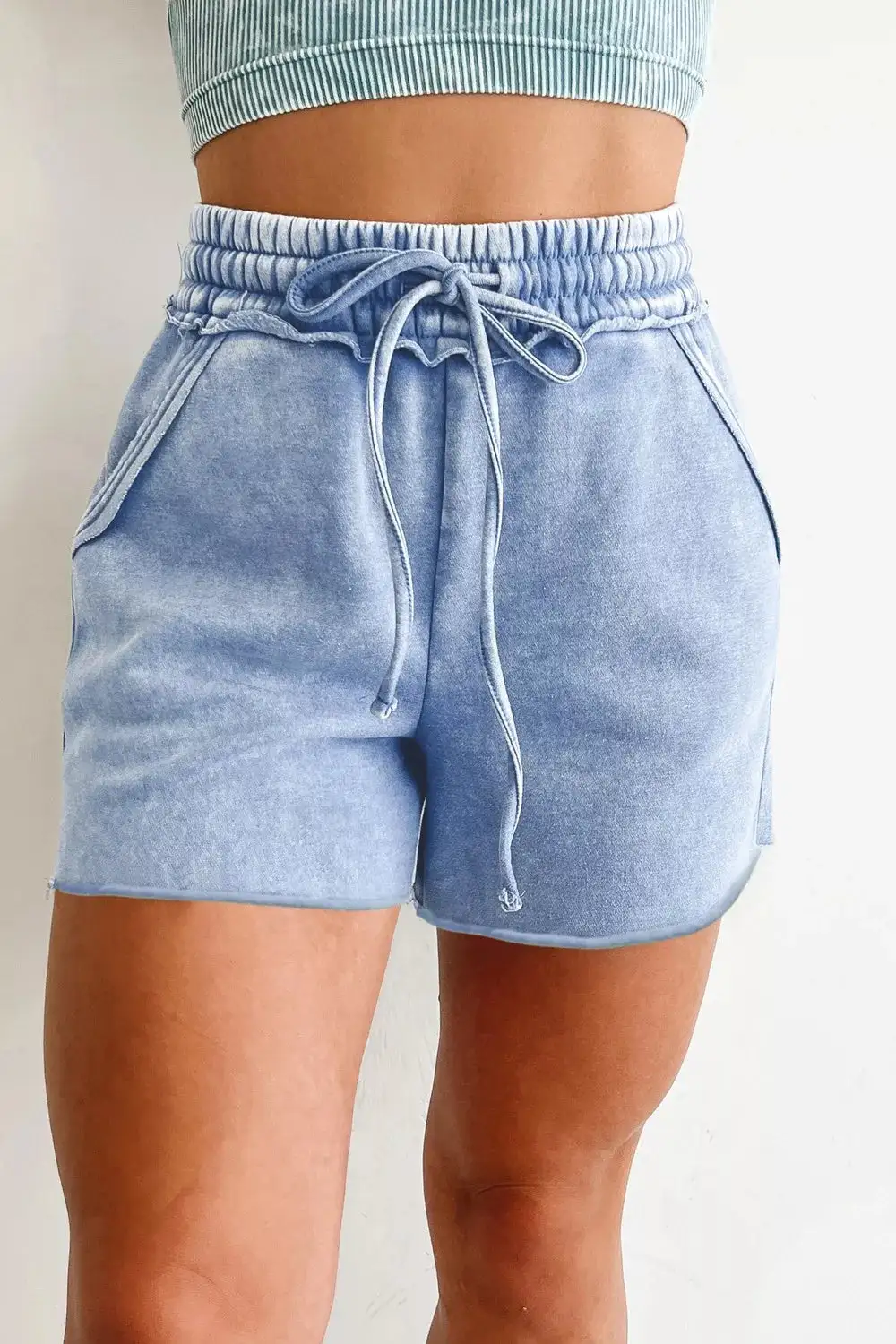 Everyday Drawstring Shorts with Pockets