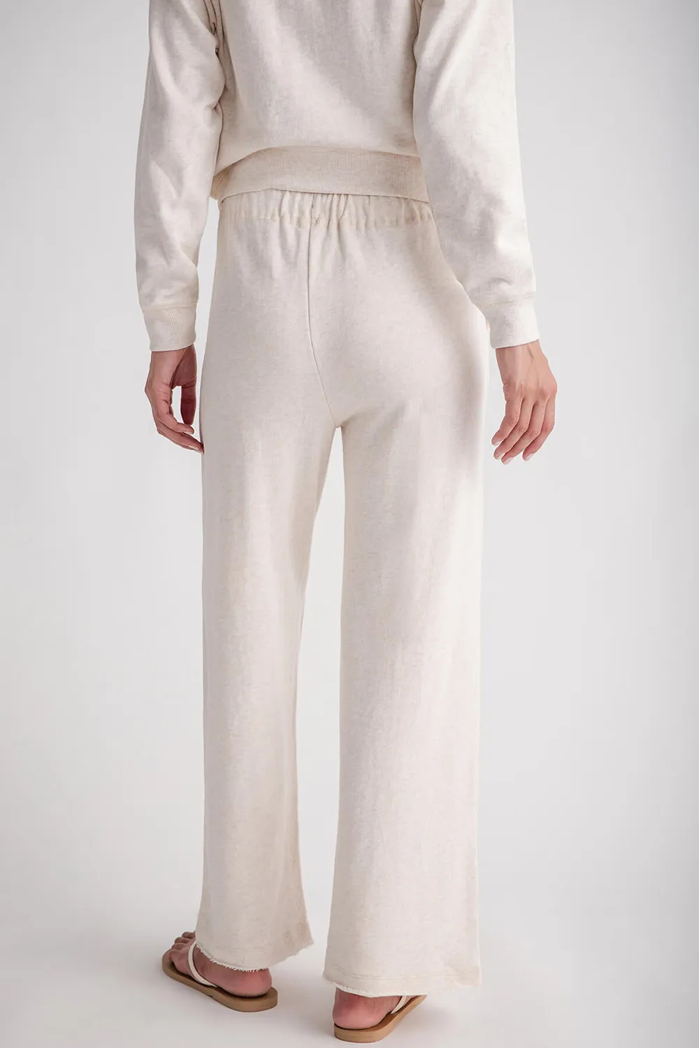 Z Supply Huntington French Terry Sweatpants - oatmeal heather