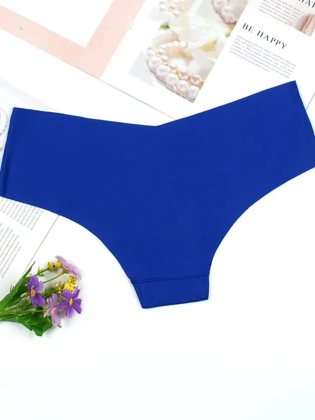 One piece seamless ice Casual Panty