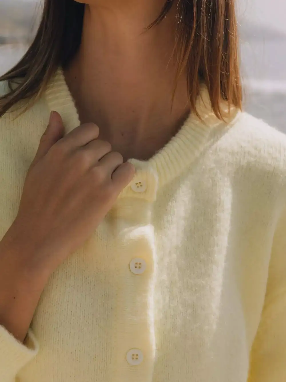 Soft Button Down Knit Cardigan