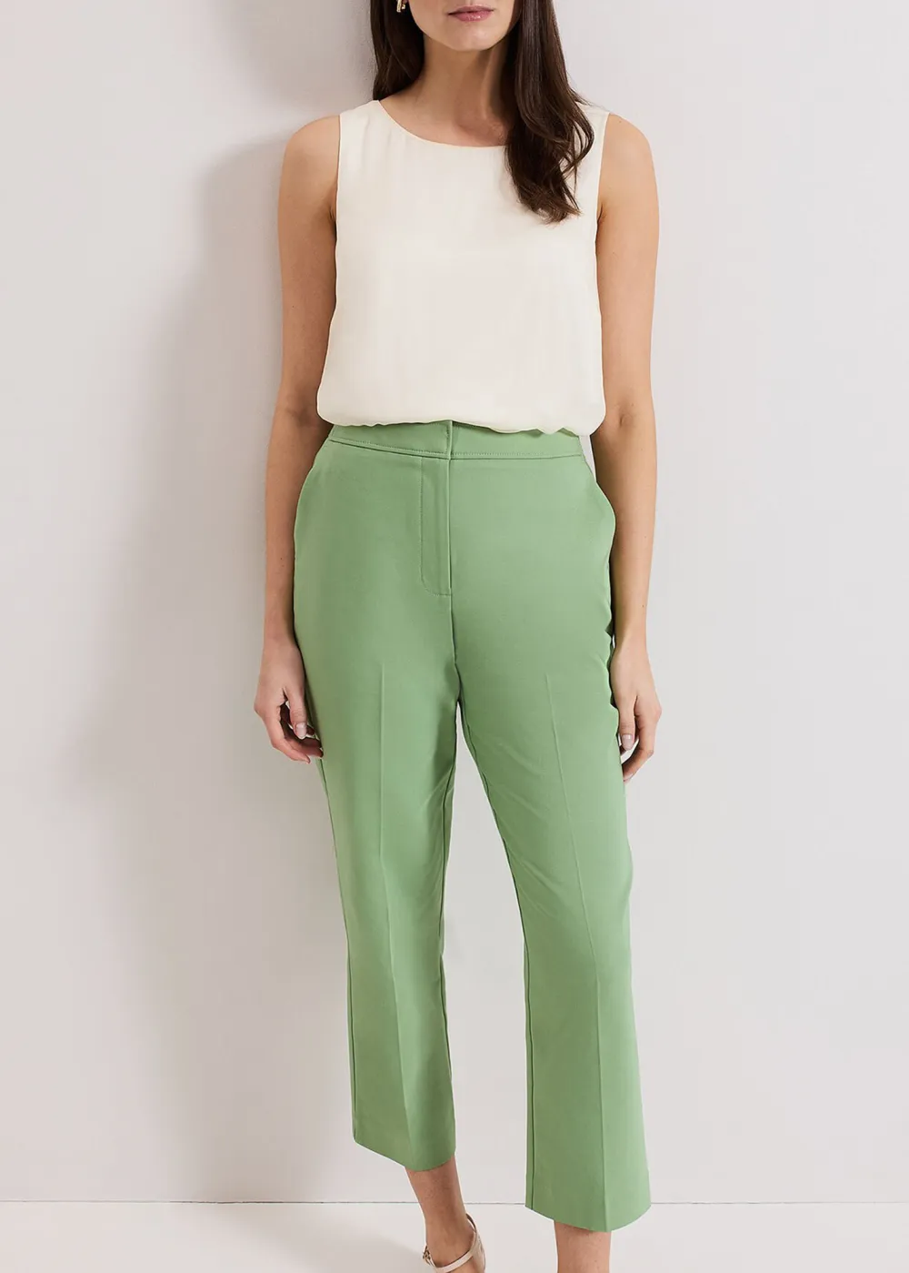 Soft Pleated Suit Pants