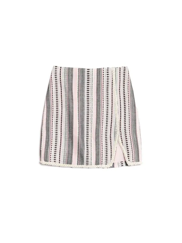 DREAM Giselle Tweed Mini Skirt