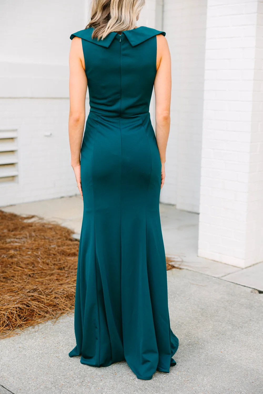 It Was All A Dream Green Maxi Dress