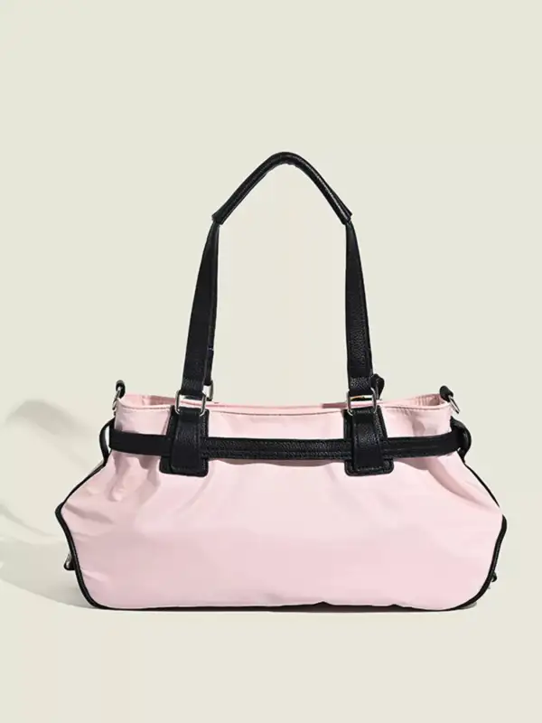 Contrast Lightweight Shoulder Bag