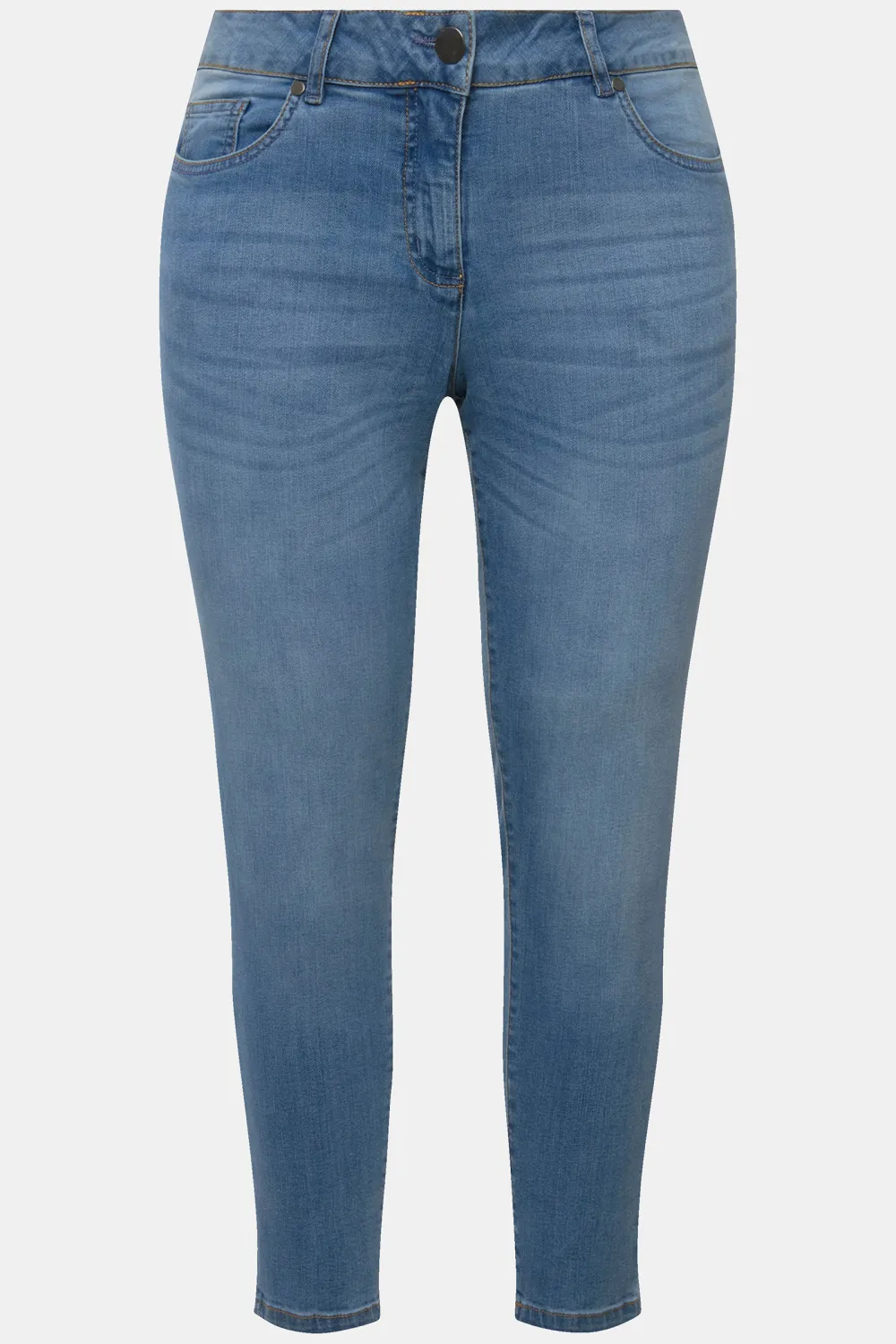 Solid Color Stretch Jeans