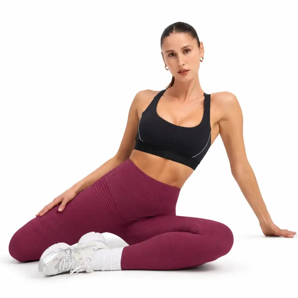 Women's 3D curved buttocks three-dimensional yoga pants