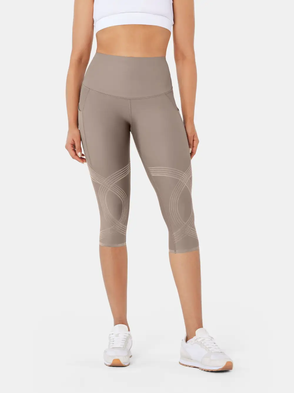 Body Sculpt Side Pocket Capri Leggings