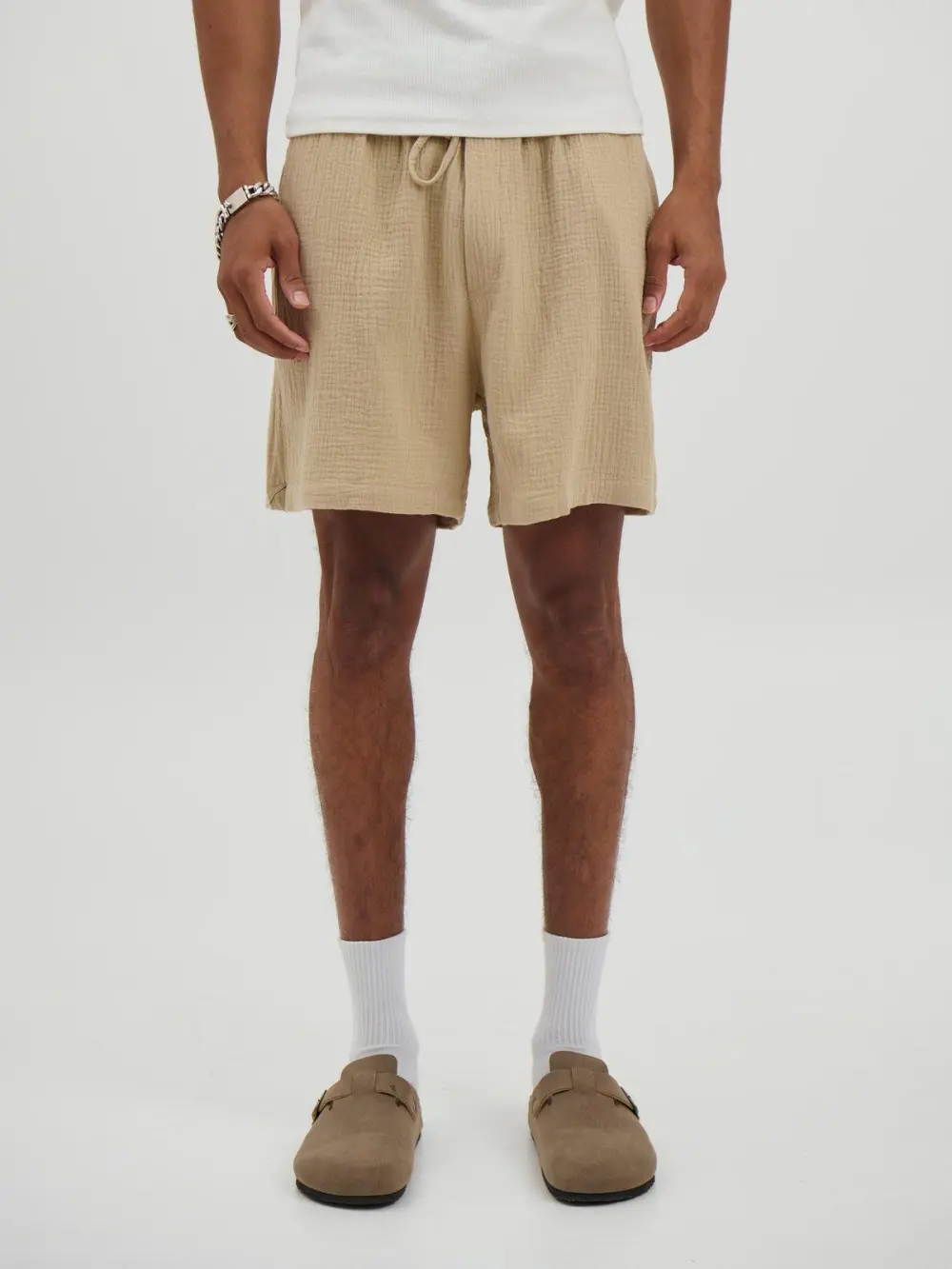 Casual And Comfortable Sand Shorts