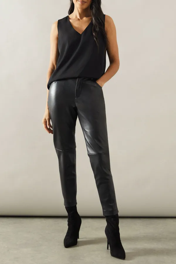 Georgette Fabric All-Match V-Neck Ladies Vest