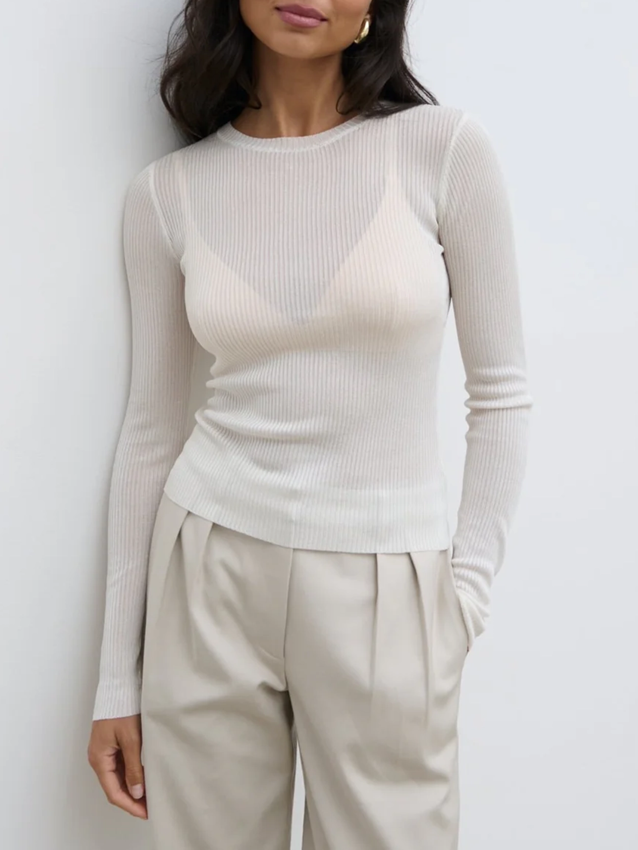 Sheer Knit Top