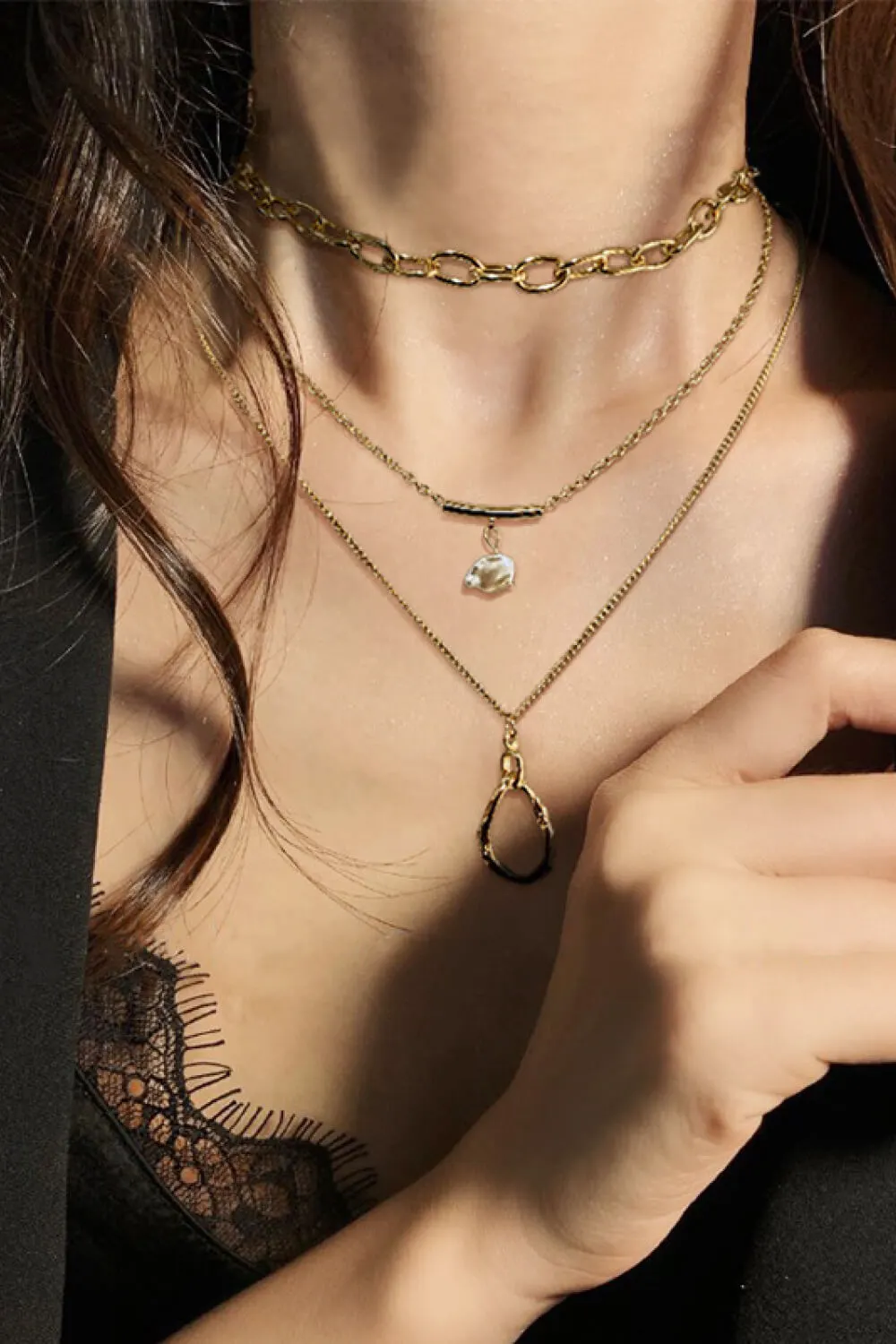 Want To Know You Better Triple Layered Necklace