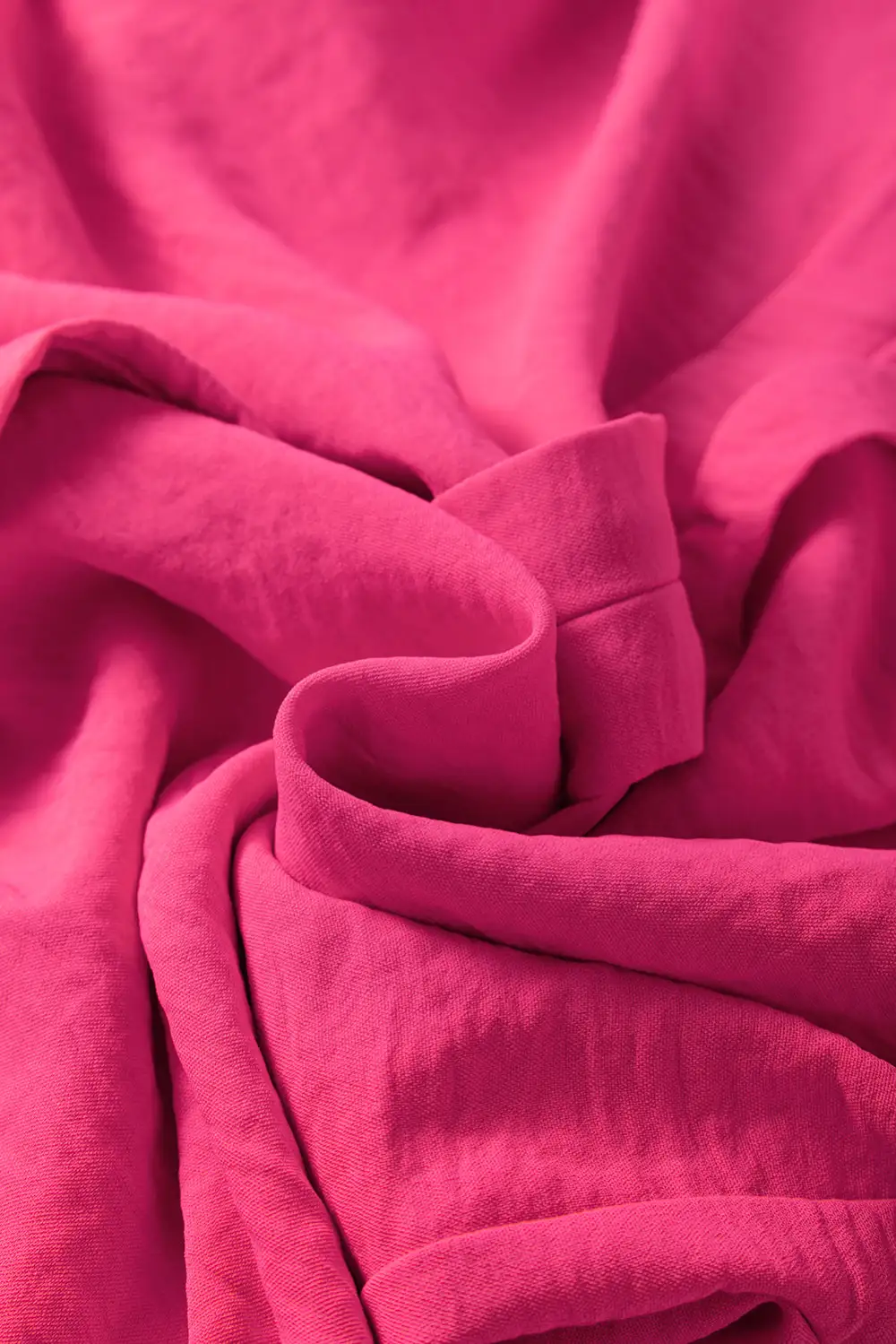 Ruffled Smocked Shirred Blouse