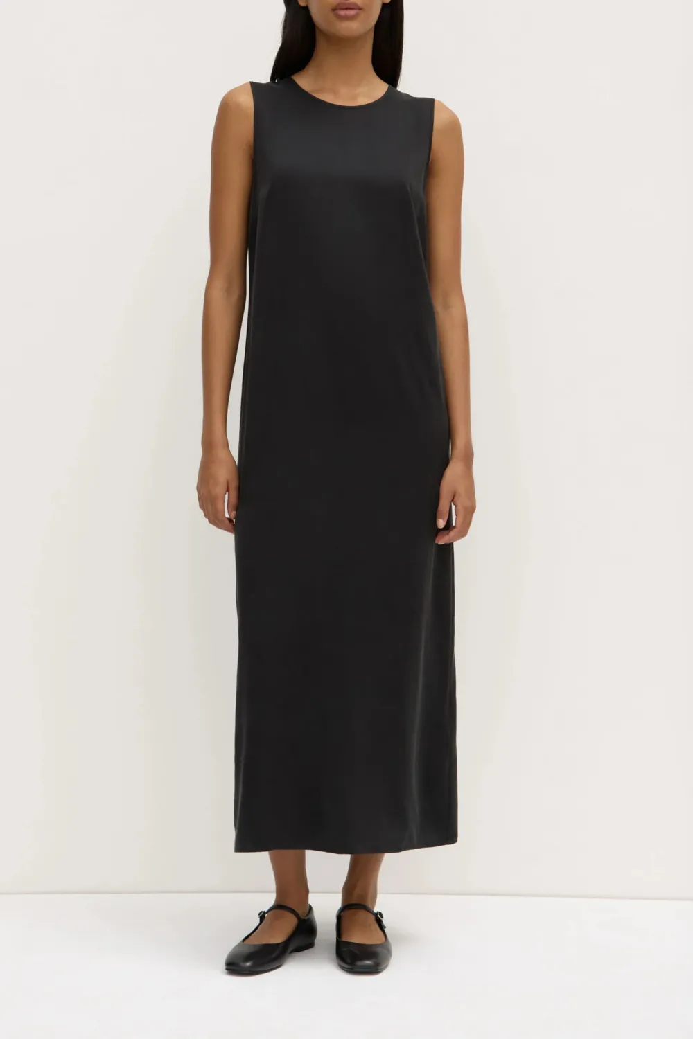 Pure Silk Sleeveless Dress