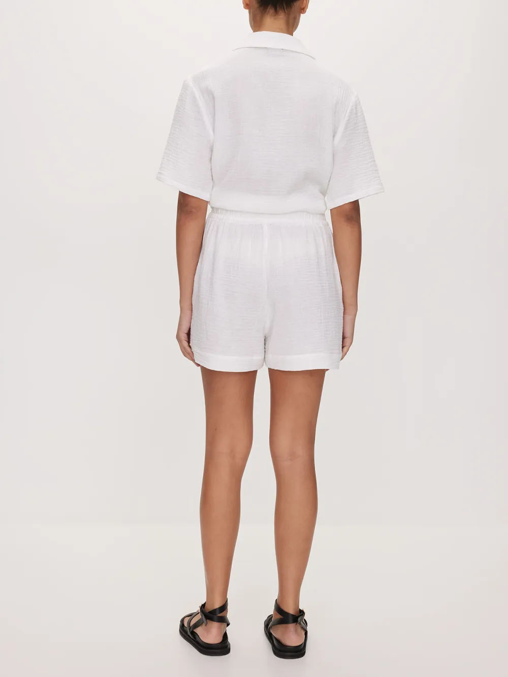 Daily Cotton Waffle Shorts