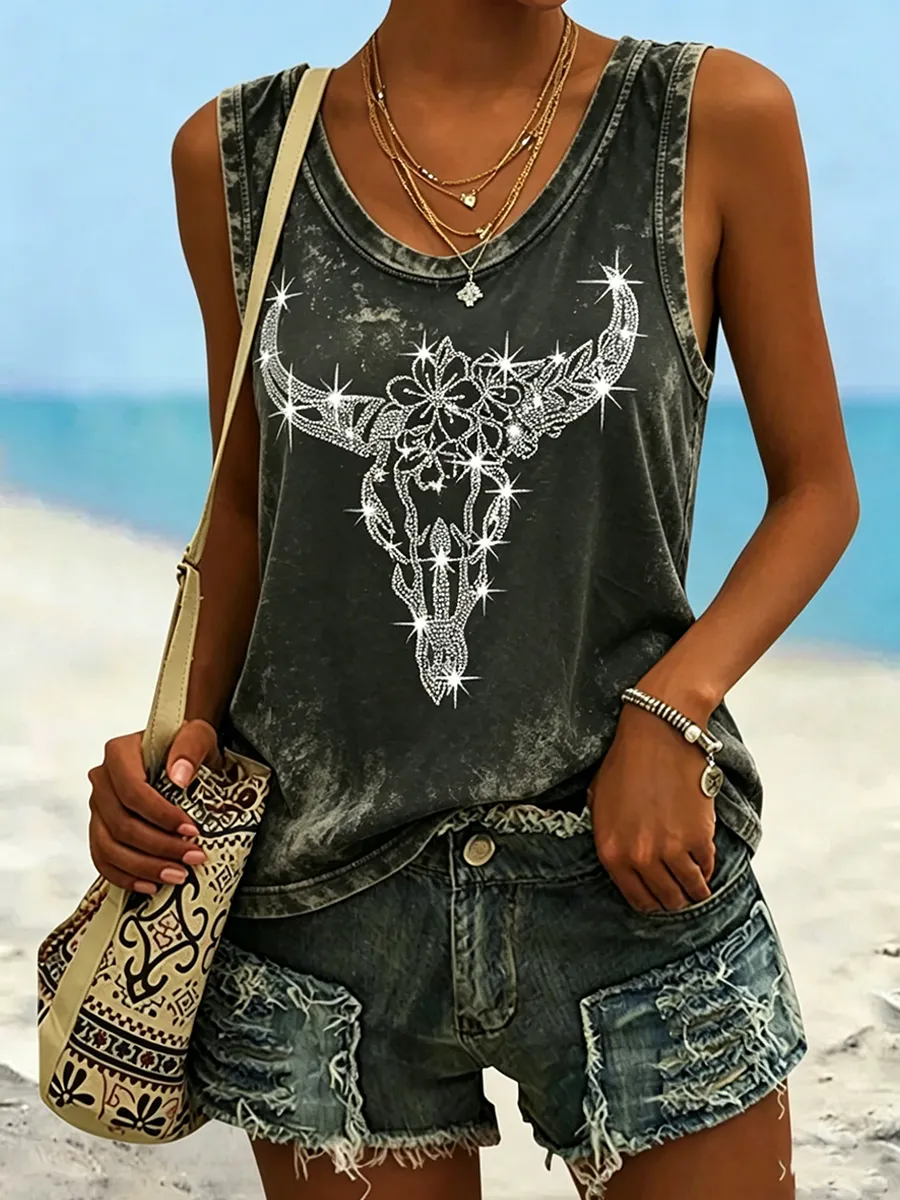 Women'S Retro Vintage Vintage Vest