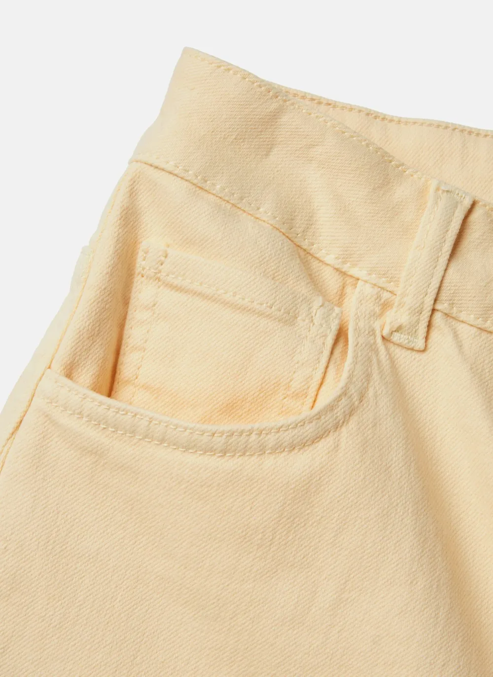 Casual Style Wide-Leg Jeans