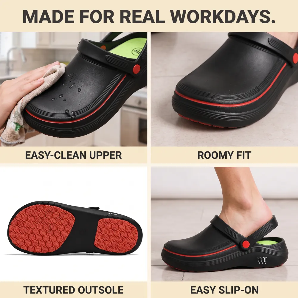 Ultra-Comfort Work Shoes