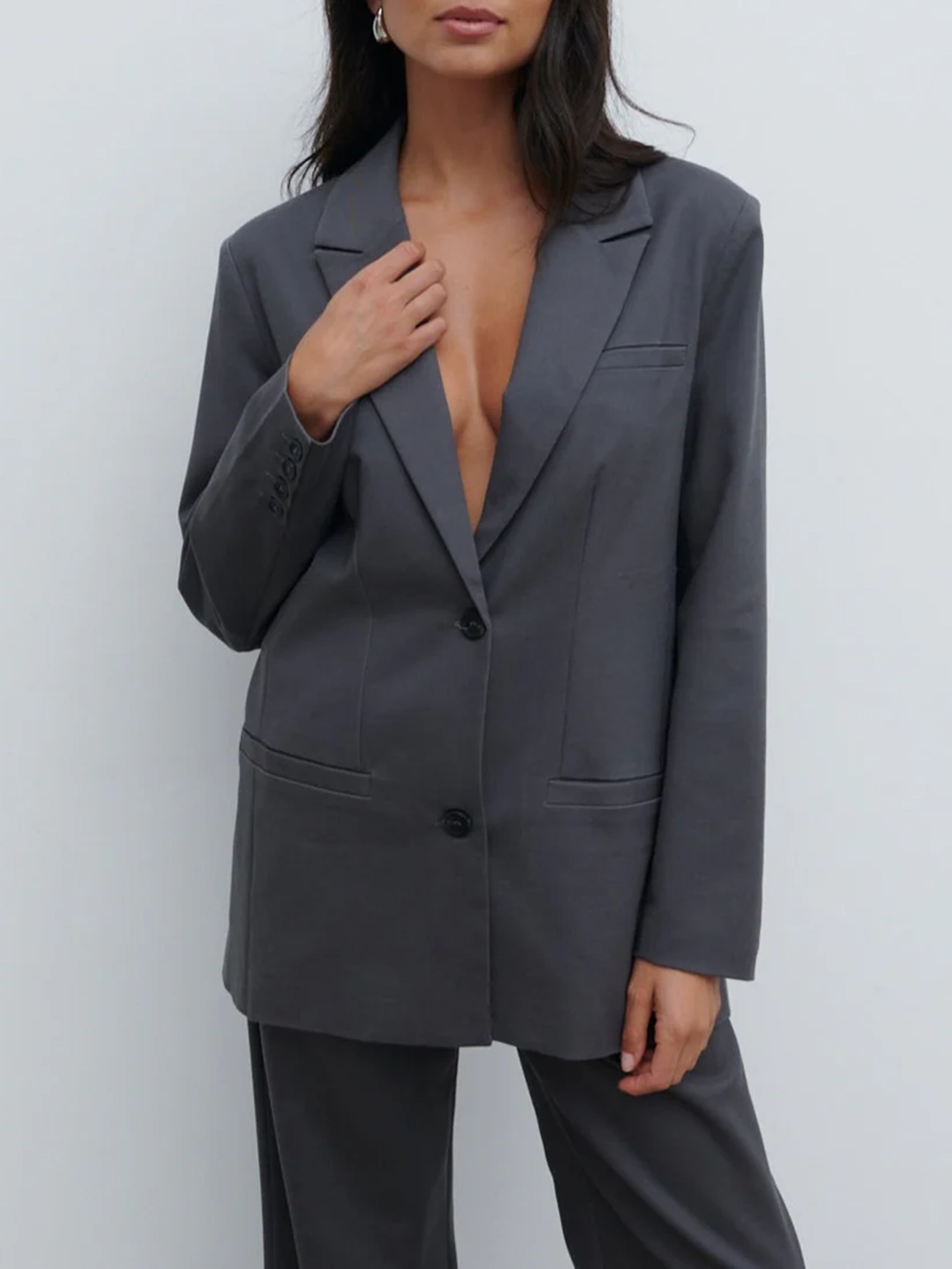 Oversized Boxy Blazer
