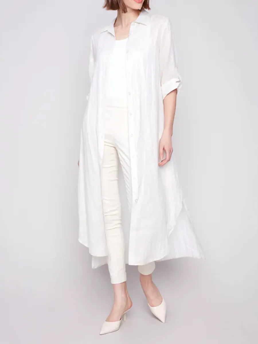 Elegant Solid Color Waist Dress For Women
