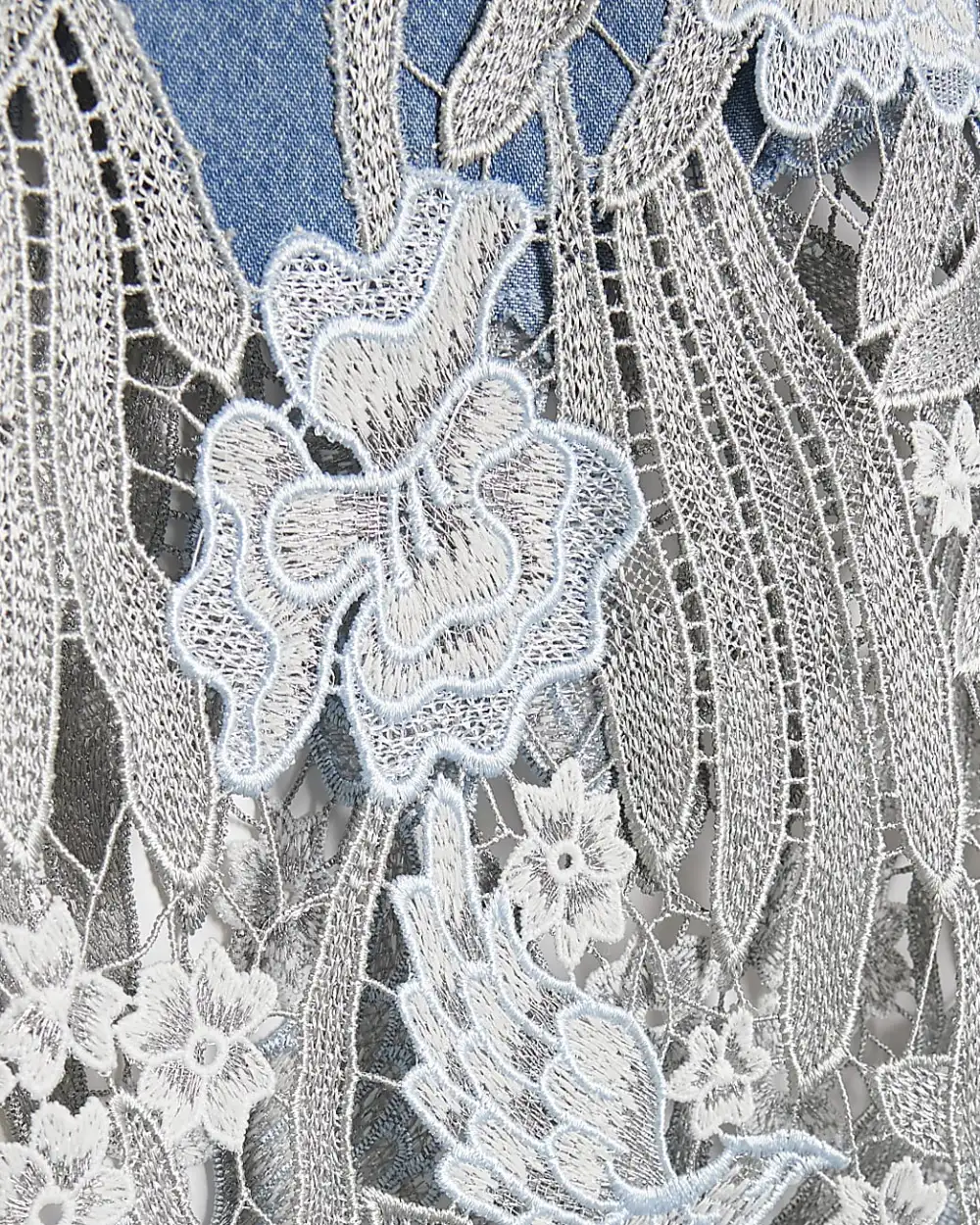 Creative Floral Hollow Design Women's Tousers