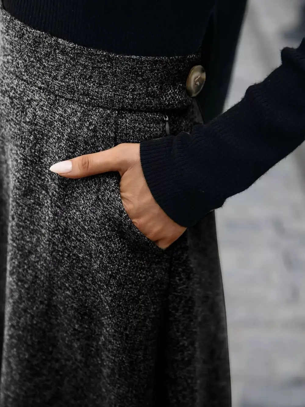 Line Line Midi Skirt