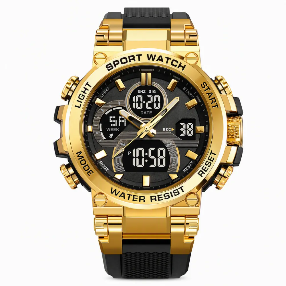 Multi-Function Dual-Movement Business Watch