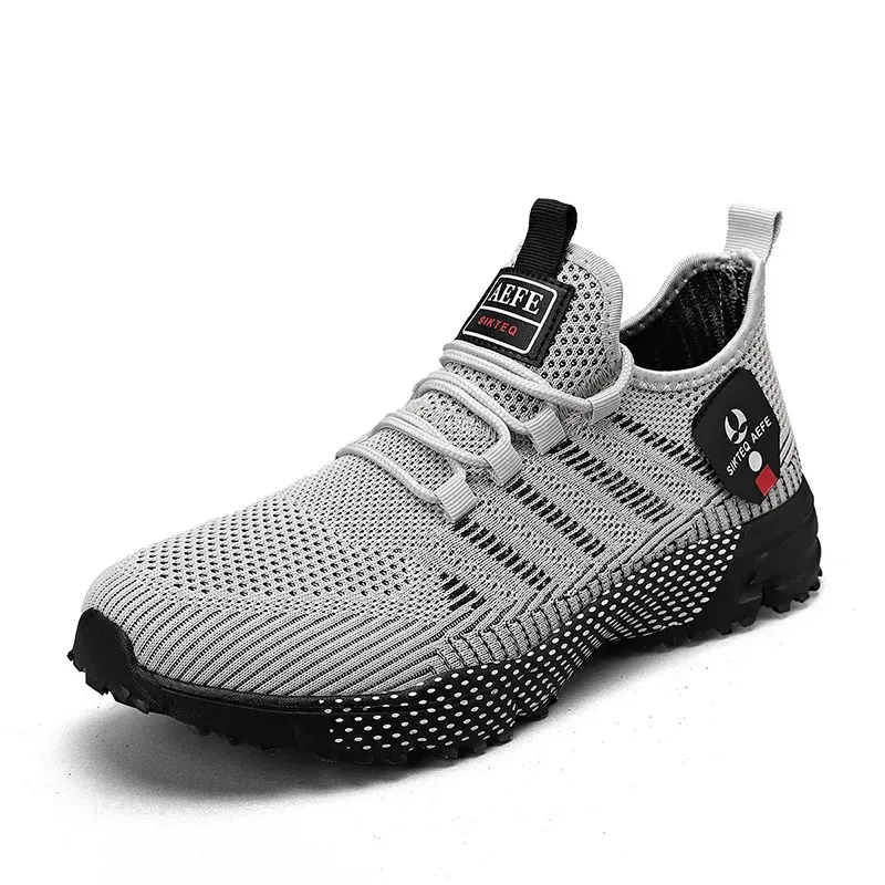 🔥Hot Sale 50% OFF🛒 - Men's Lightweight Orthopedic Flyknit Sneakers — Breathable Walking, Running & Outdoor Fitness Shoes