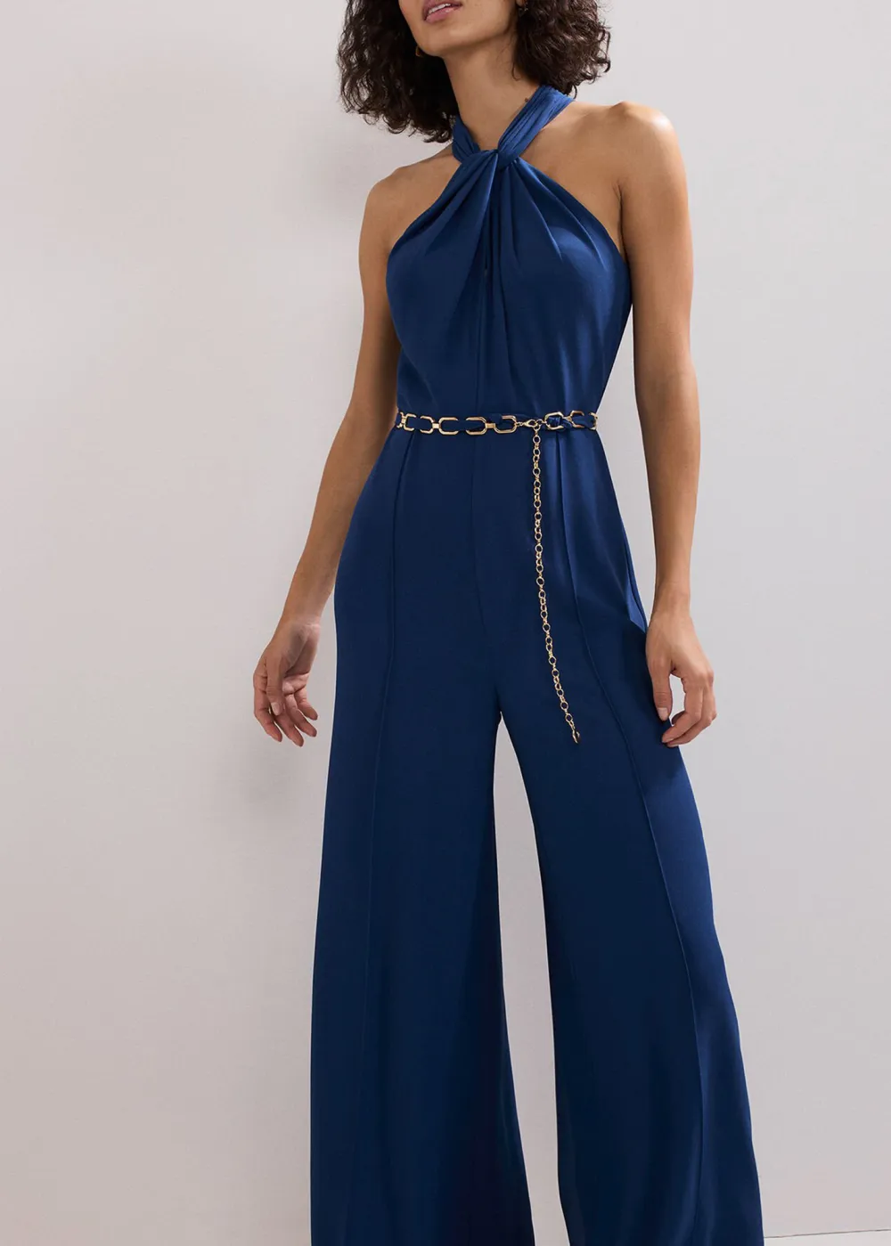 Retro Halter Neck Bodysuit For Women