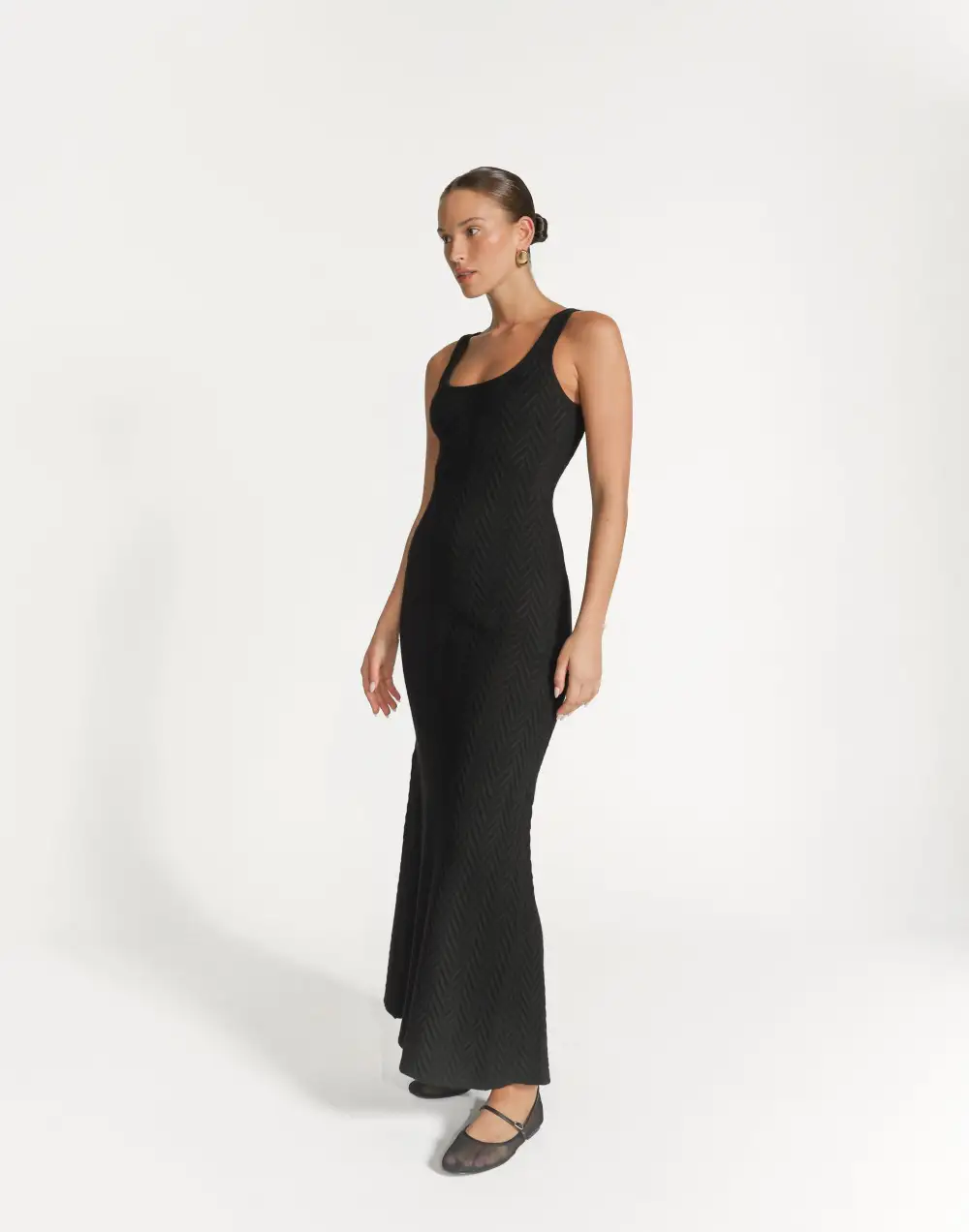 Jacqueline Maxi Dress (Black)