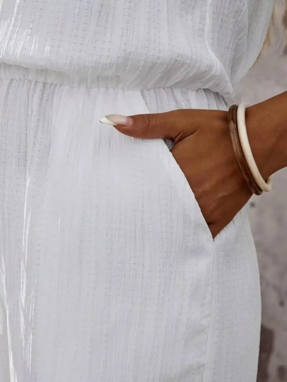 Chic Wide Leg Sleeveless Jumpsuit