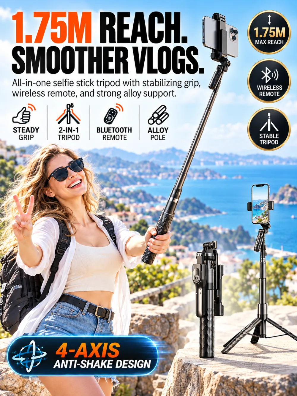 Selfie Stick Tripod