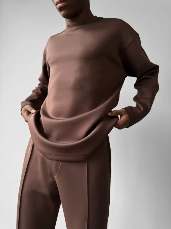 Laidback Relaxed Diver Inspired Sweatshirt