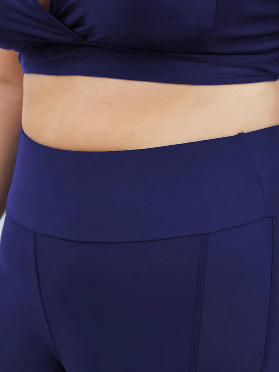 Solid Color Swim Trunks For Women