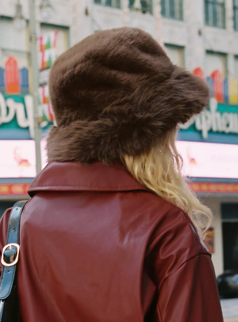 Fluffy Hat Taupe