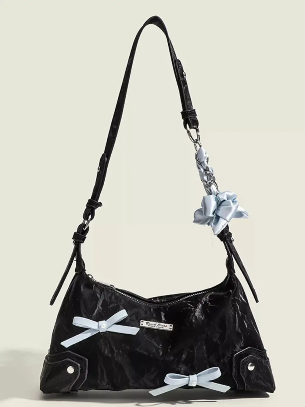 Bow Decor Shoulder Bag