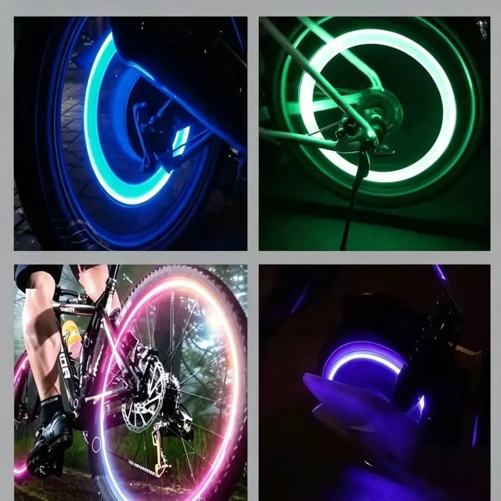 Waterproof LED Tire Valve Stem Lights
