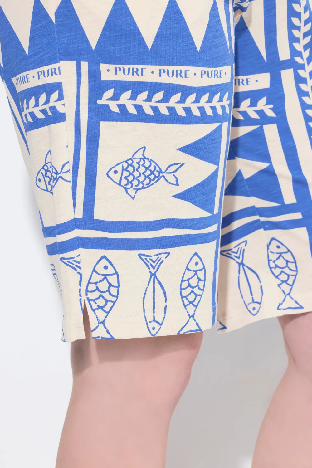 Organic Cotton Printed Shorts