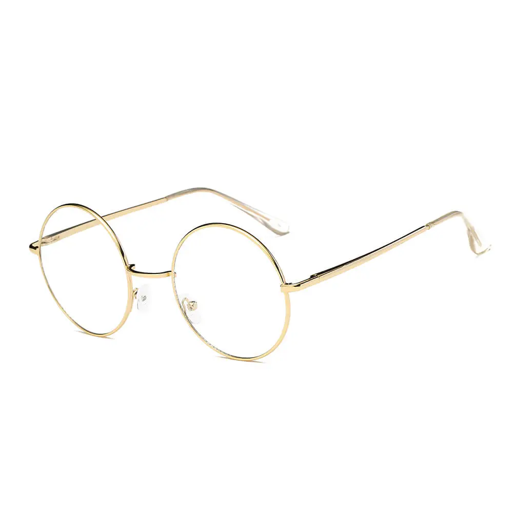 Tapered Round Frame Sunglasses