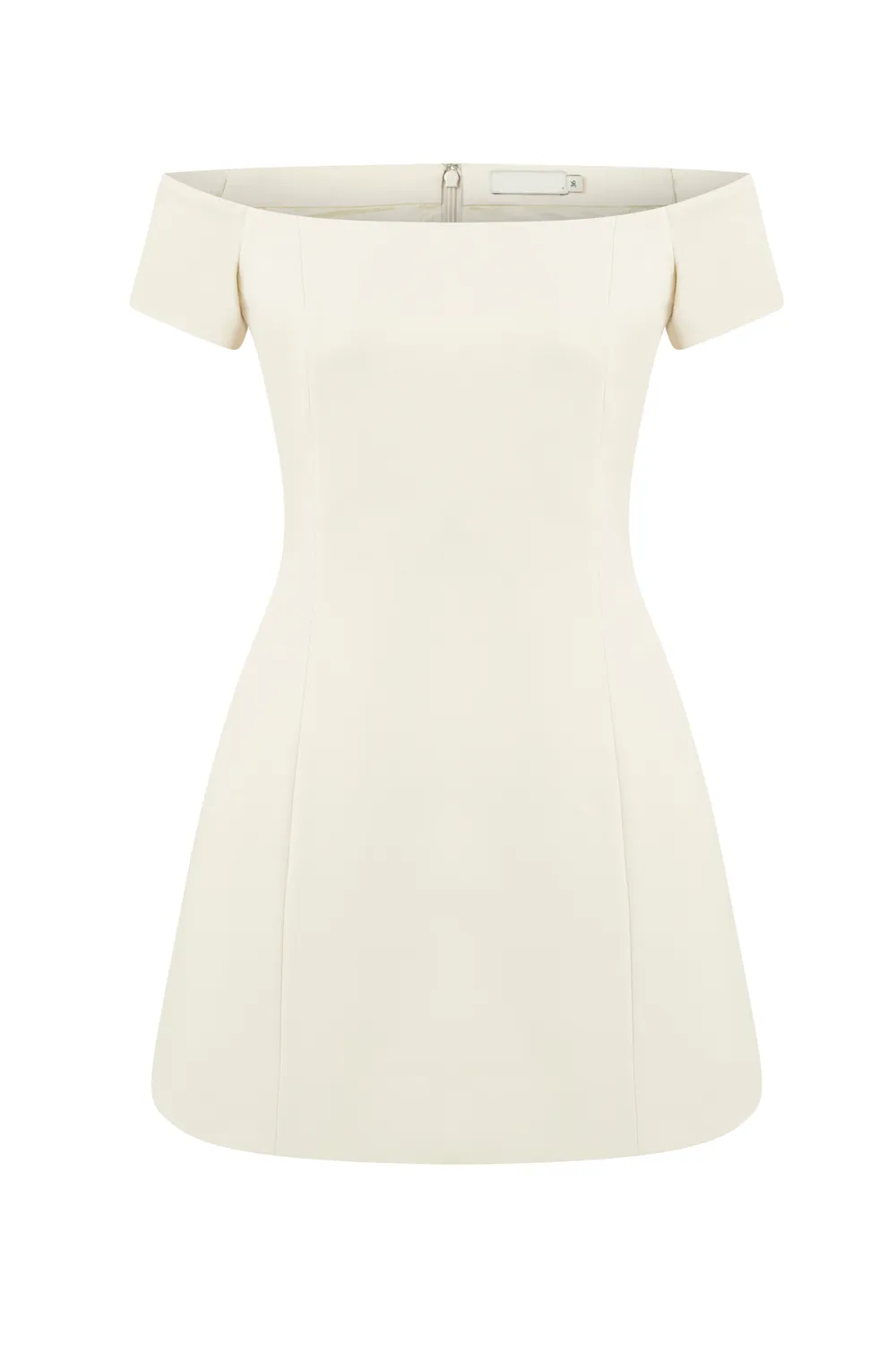 Short Sleeve Mini Dress-Black