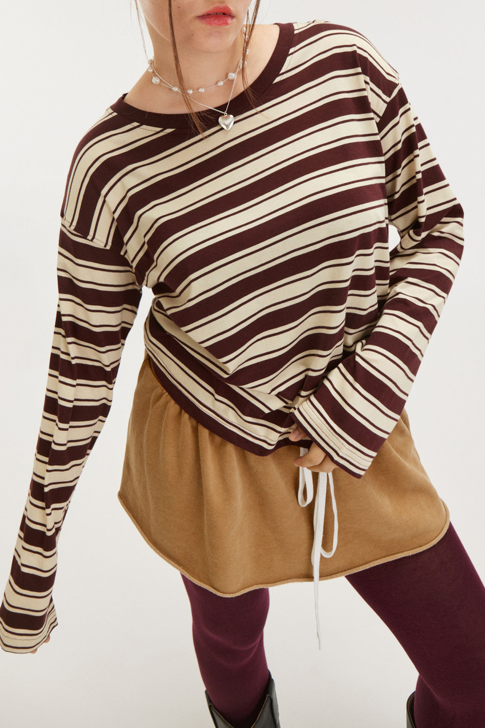 Striped Long Sleeve T-Shirt