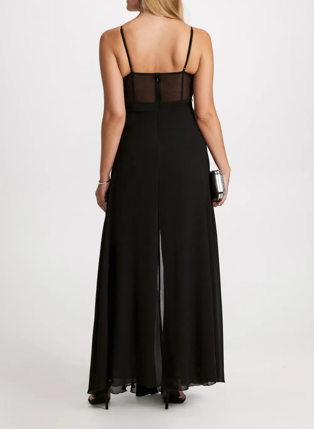 Elegant Mesh Jumpsuit